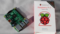 Pi 2 front and its package