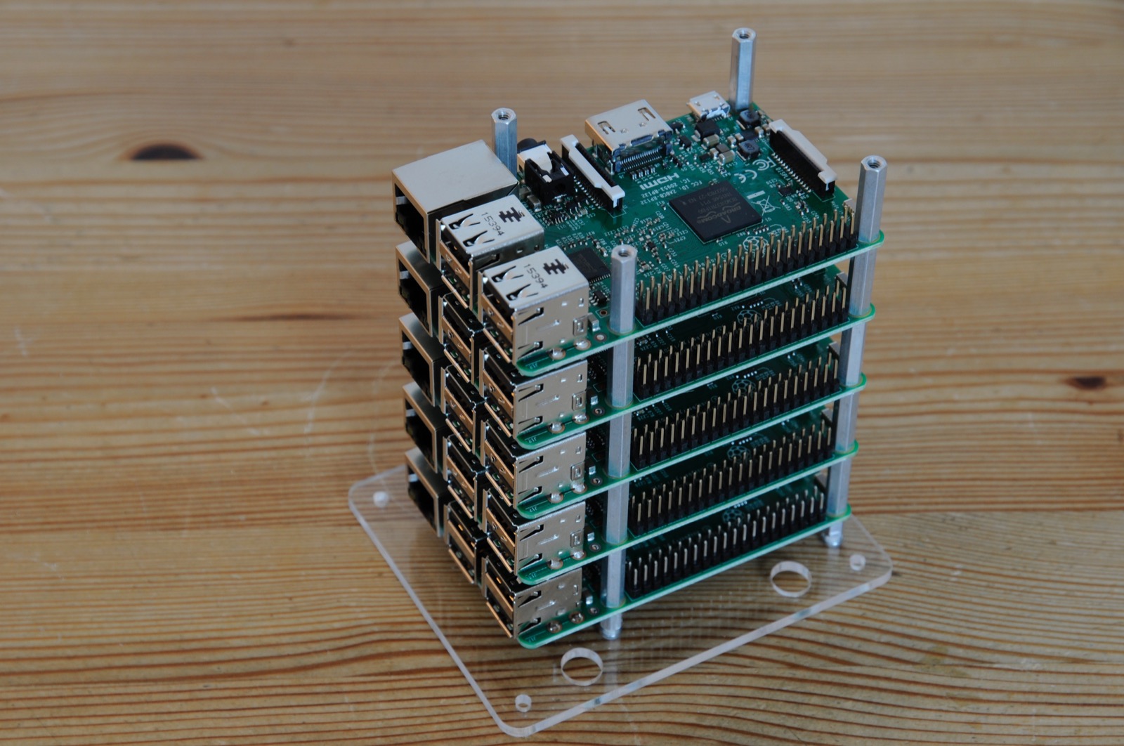 cluster pi raspberry computer super build own node together docker building rpi wiring explosive