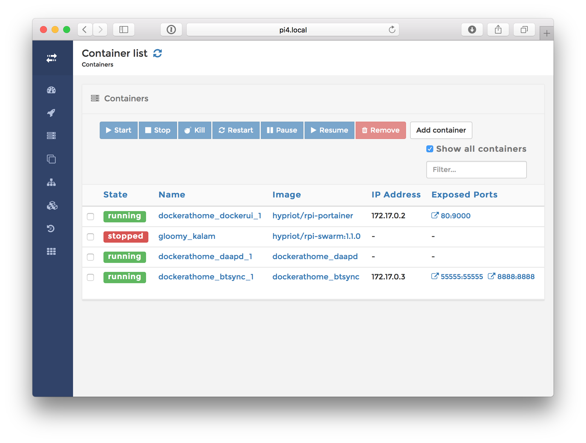 Install docker raspberry pi 2019