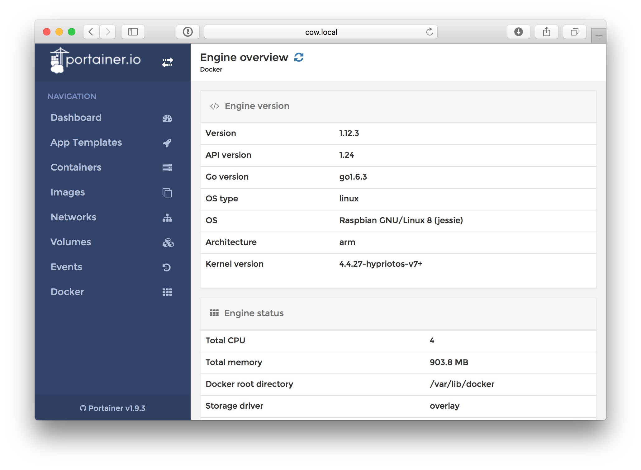 mac os docker gui