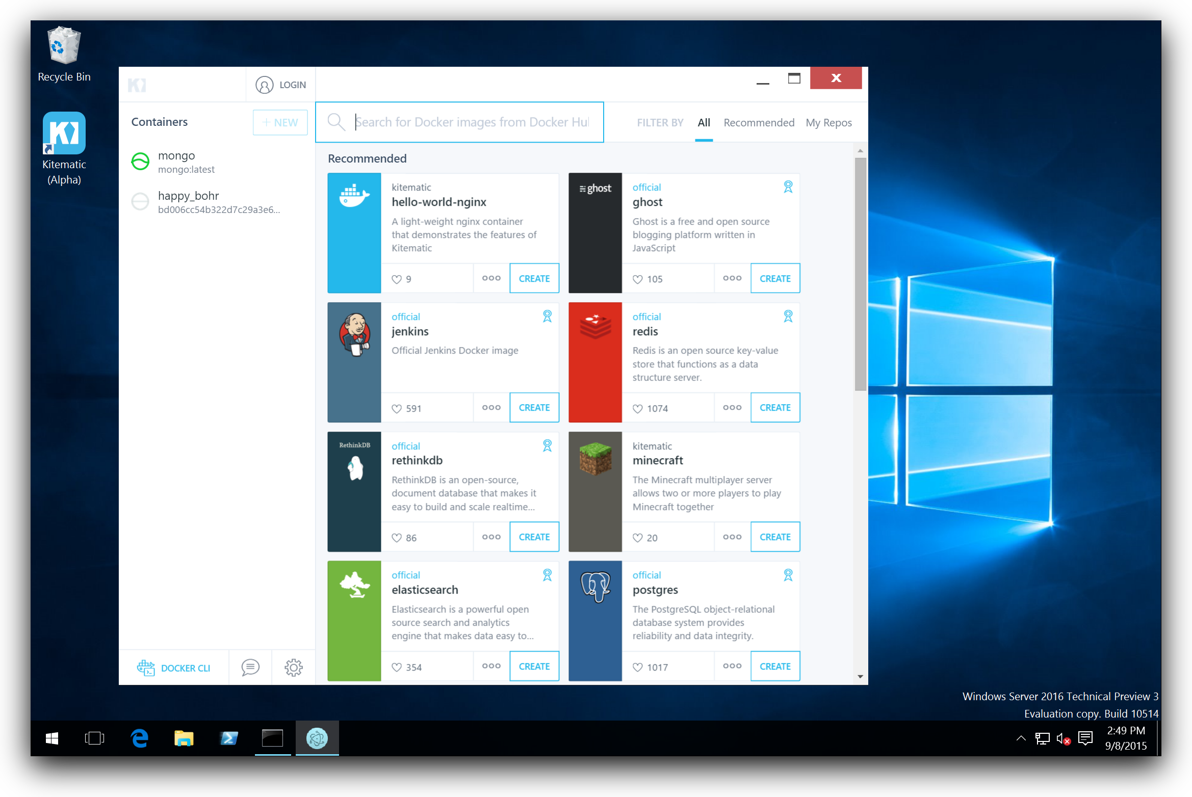 Docker desktop for windows. Docker Windows. Windows Server 2016. Windows Server 2016 характеристики. Windows Server 2016 внешний вид рабочего стола.