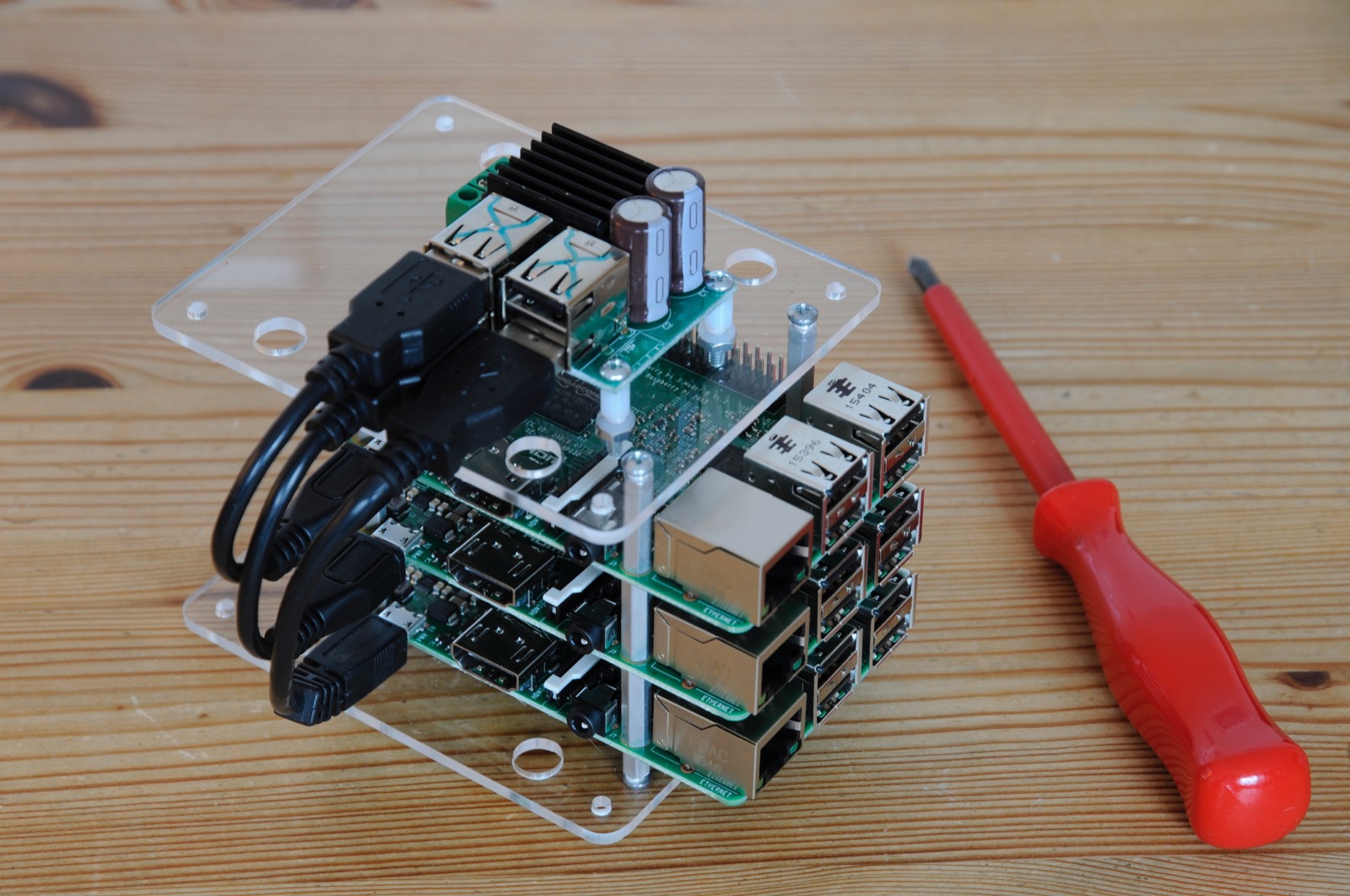 raspberry how pi assemble to Docker PicoCluster build Swarm Docker · for Let's a